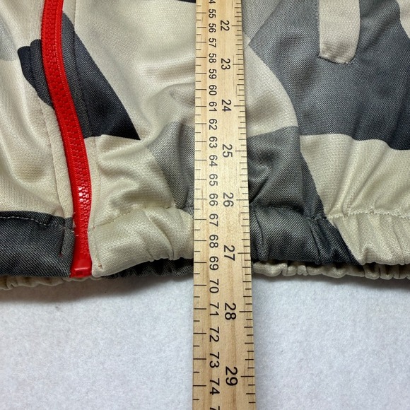 Jeff Staple Pigeon Racing Jacket Mens XL Red Embroidered Full Zip Checkered Flag - Picture 15 of 16